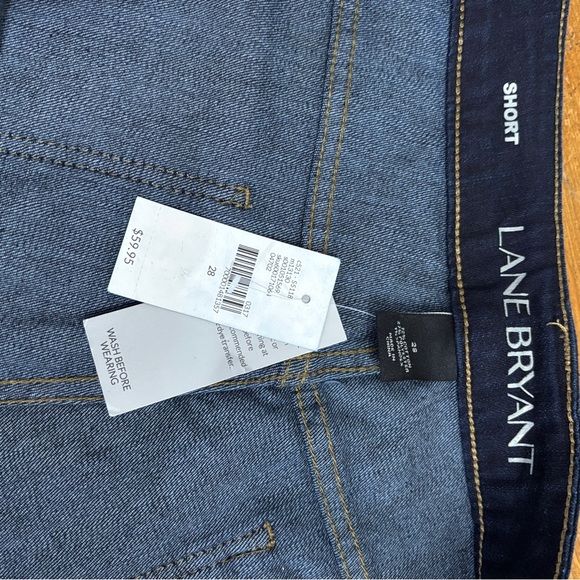 Lane Bryant Women's Jean Shorts - Deep Indigo - Picture 9 of 13